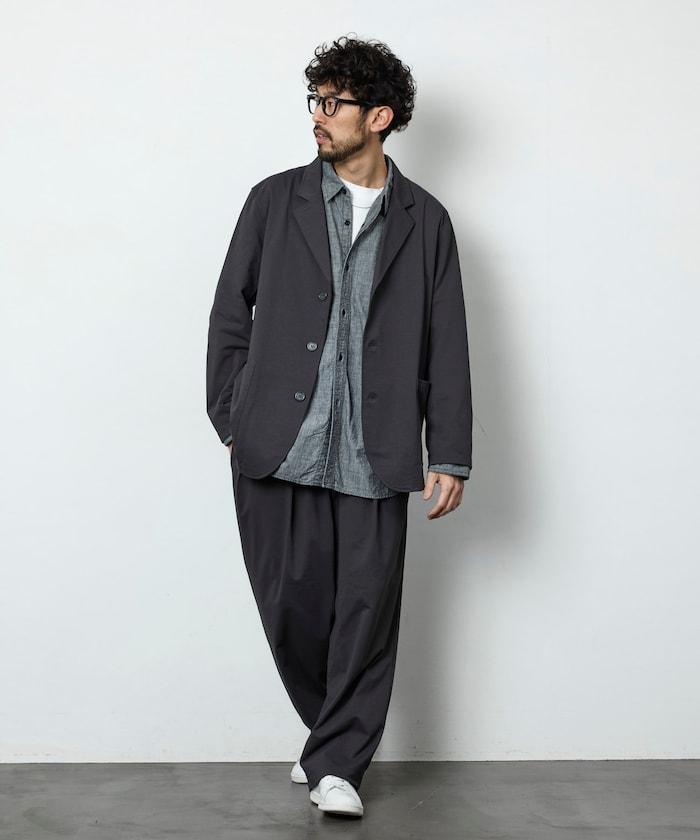 AIRDRY HIGH TECH YARN  高機能素材 テーラードジャケット リラックスフィット