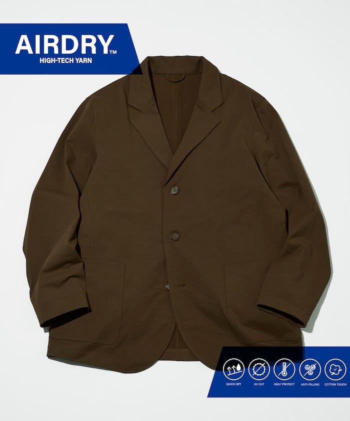 AIRDRY HIGH TECH YARN  高機能素材 テーラードジャケット リラックスフィット