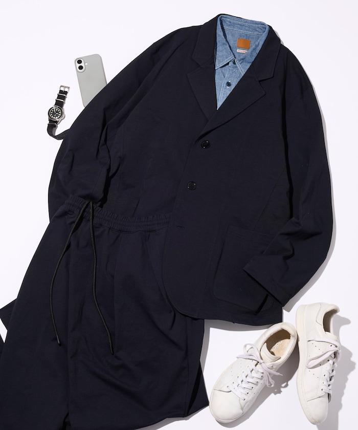 AIRDRY HIGH TECH YARN  高機能素材 テーラードジャケット リラックスフィット