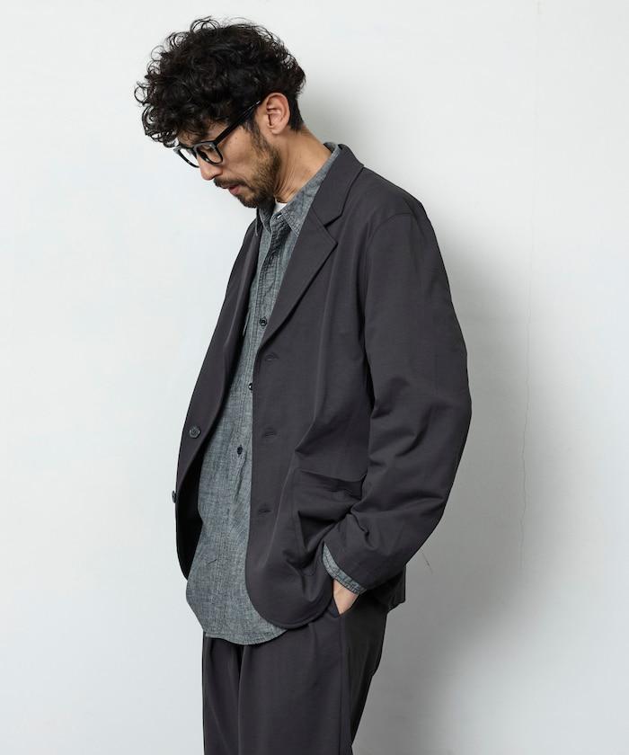 AIRDRY HIGH TECH YARN  高機能素材 テーラードジャケット セットアップ   リラックスフィット