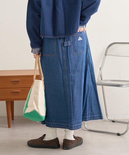 【GEVACO】牛仔百褶裙