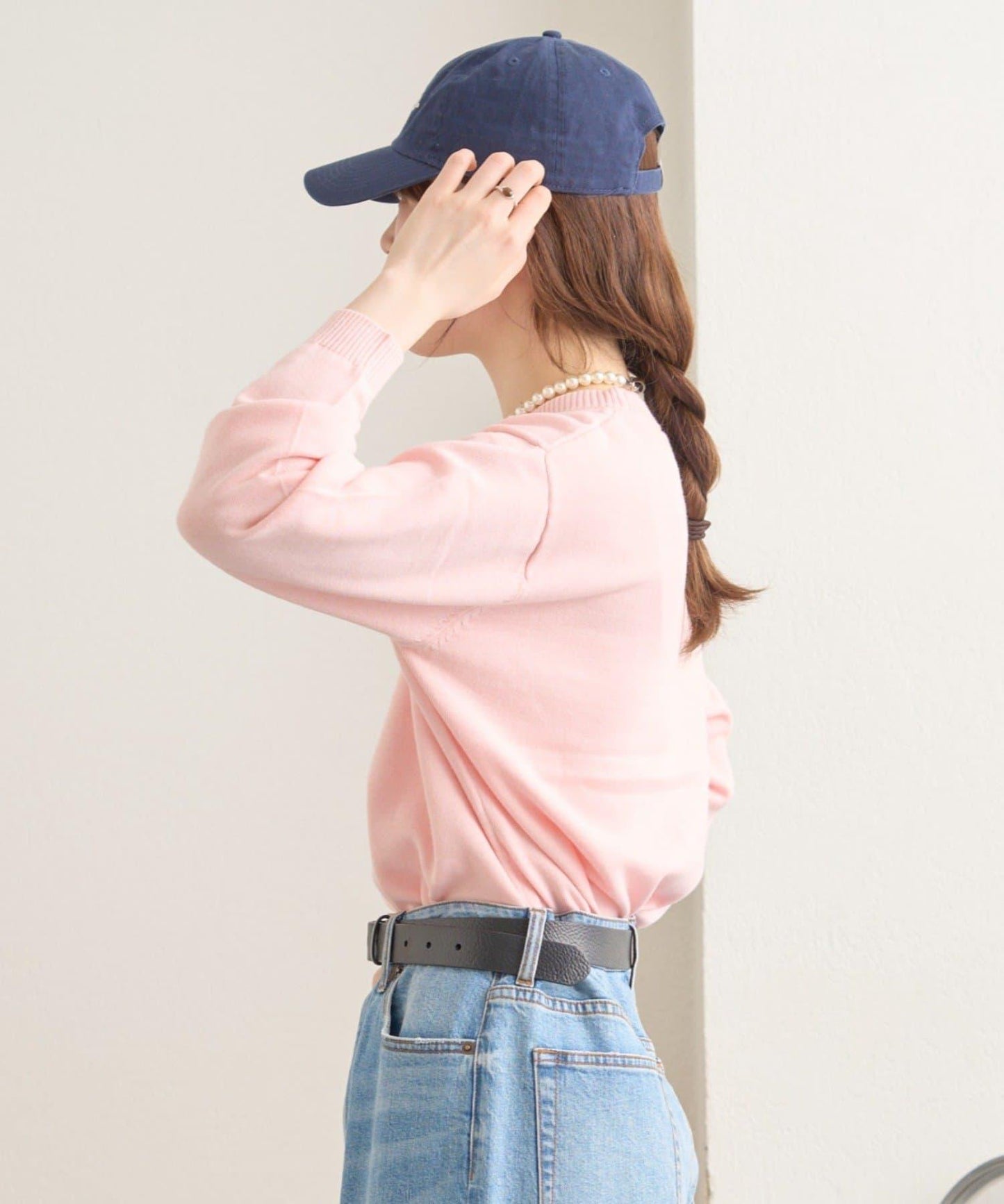 【GEVACO】棉質圓領針織衫