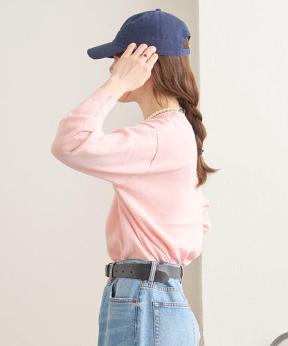 【GEVACO】棉質圓領針織衫