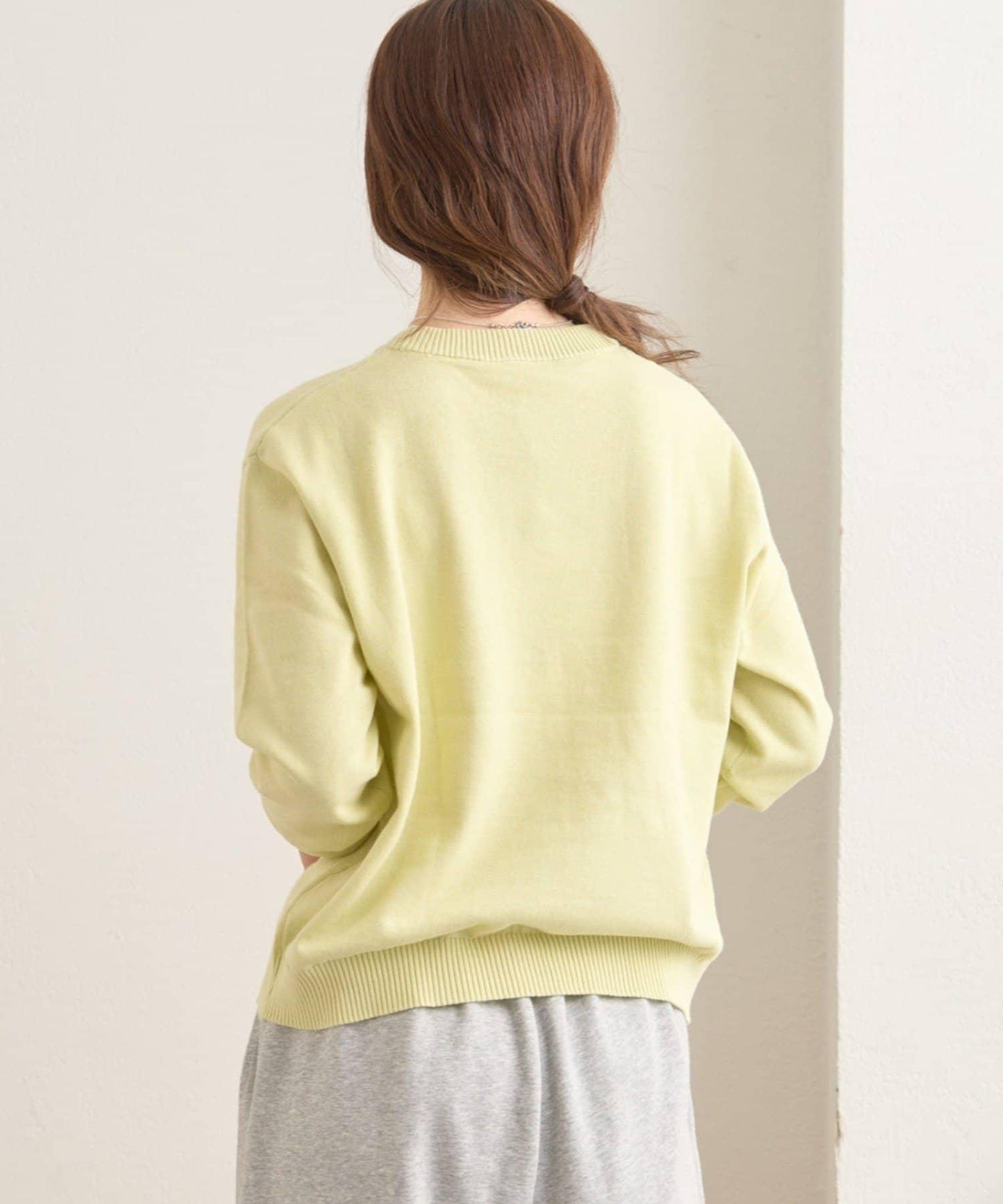 【GEVACO】棉質圓領針織衫