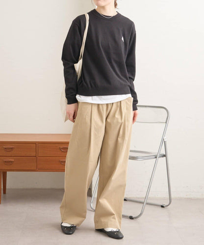 【GEVACO】棉質圓領針織衫