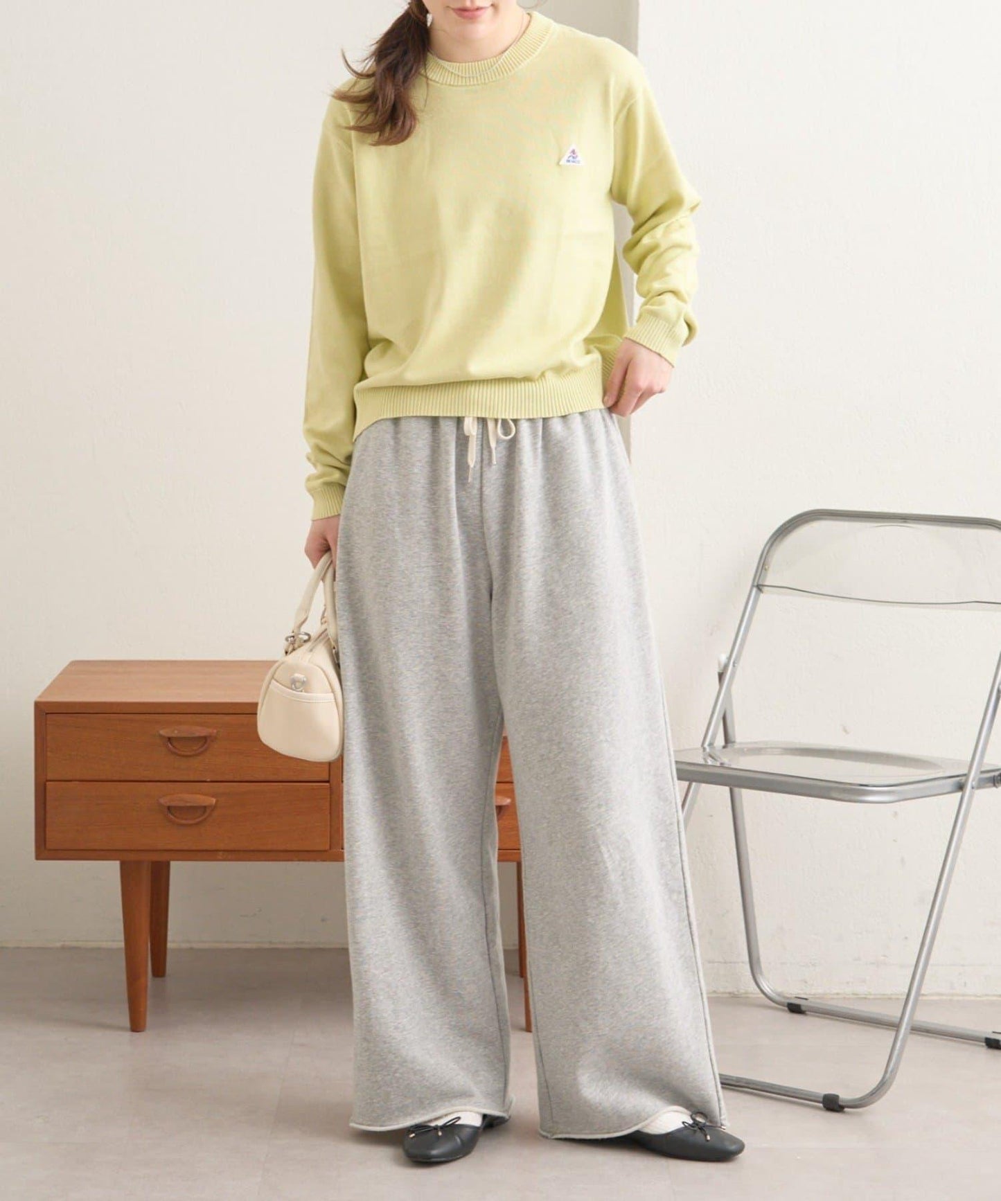 【GEVACO】棉質圓領針織衫