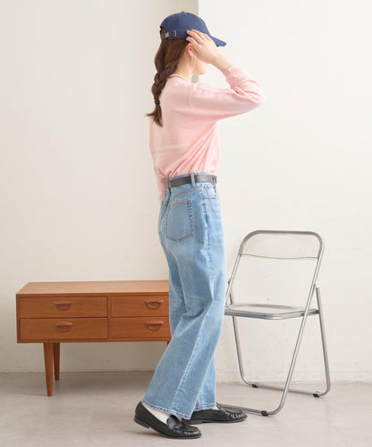 【GEVACO】棉質圓領針織衫