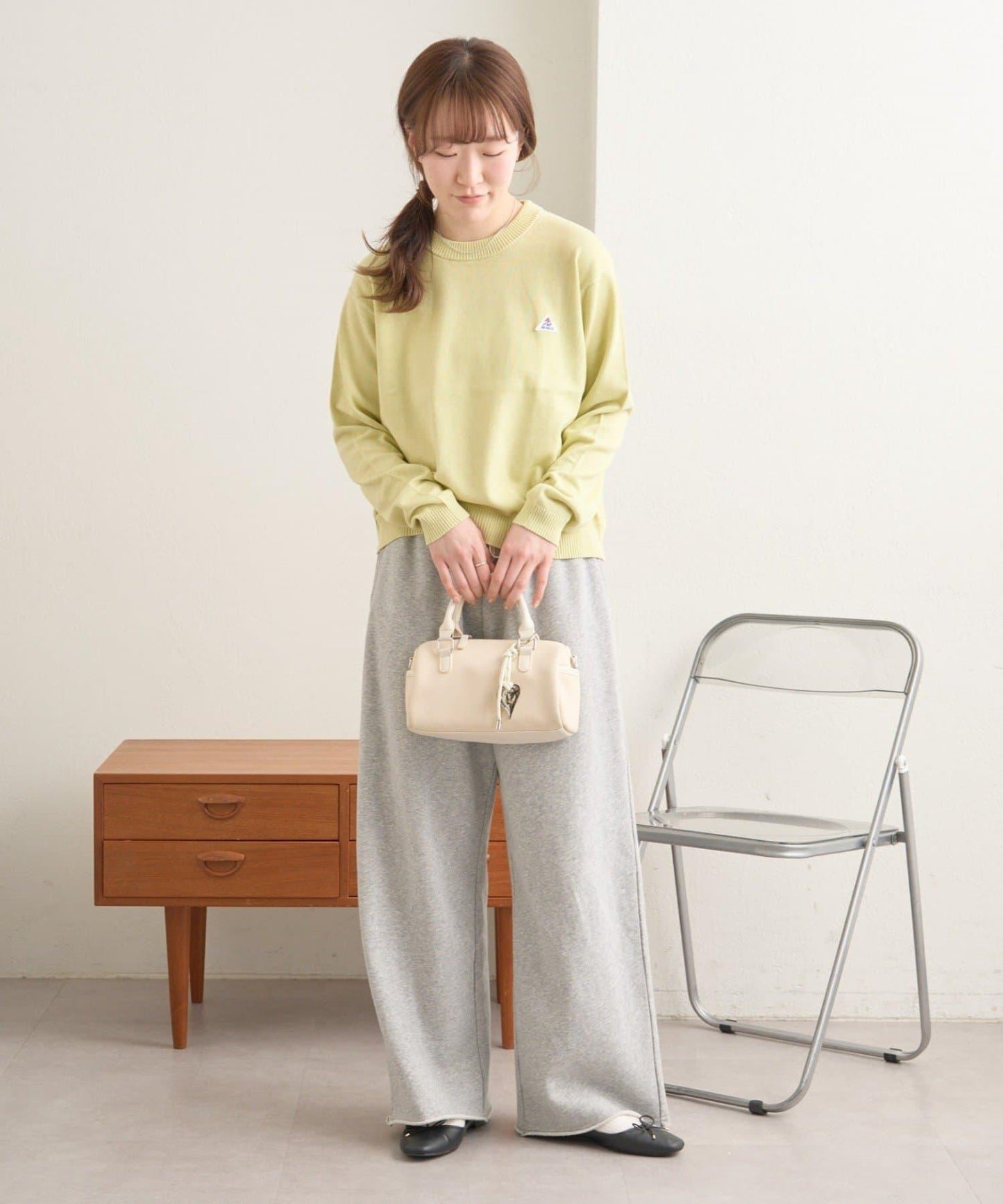 【GEVACO】棉質圓領針織衫