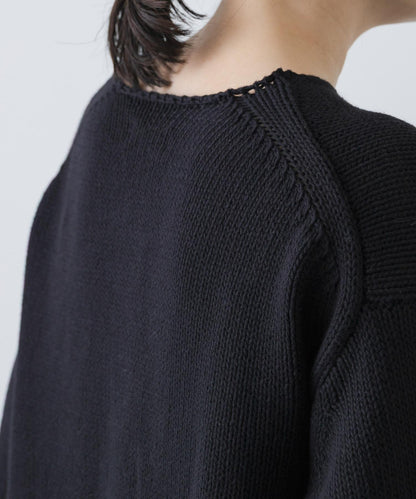 棉質低密度針織短款開衫