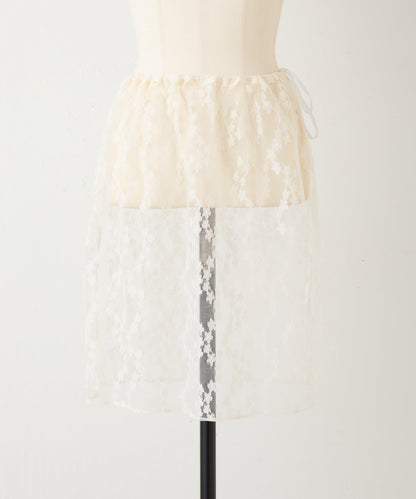 FRIPIER 蕾絲拼接針織上衣