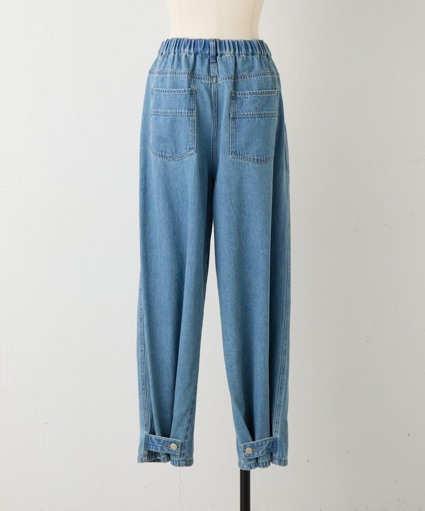 《FRIPIER》 抽褶口袋設計 牛仔褲