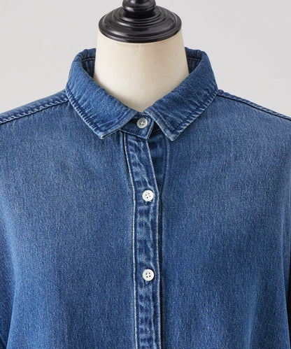 《FRIPIER》 毛邊牛仔襯衫