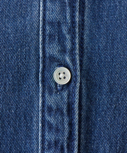 《FRIPIER》 毛邊牛仔襯衫