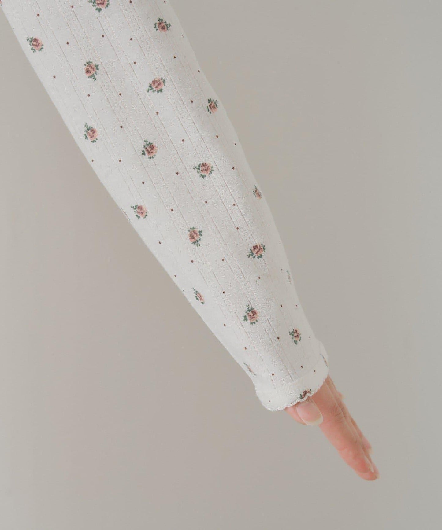 花卉圖案層次感上衣