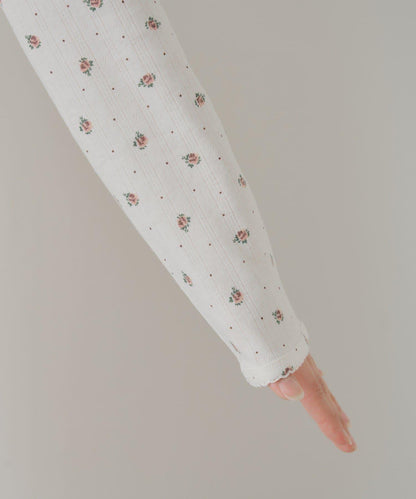 花卉圖案層次感上衣