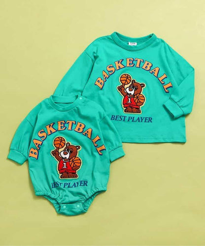 獨特毛巾繡貼 連體衣