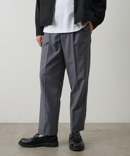 套裝可搭配 舒適斜紋 錐形 西褲