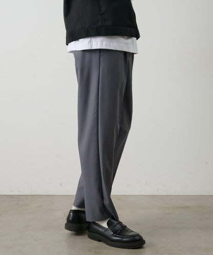 套裝可搭配 舒適斜紋 錐形 西褲