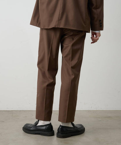 套裝可搭配 舒適斜紋 錐形 西褲