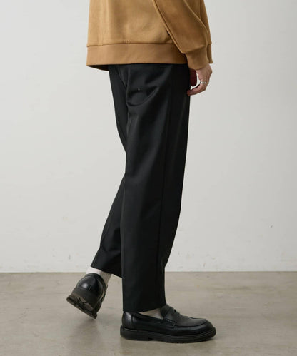 套裝可搭配 舒適斜紋 錐形 西褲