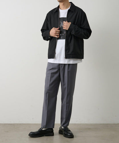 套裝可搭配 舒適斜紋 錐形 西褲