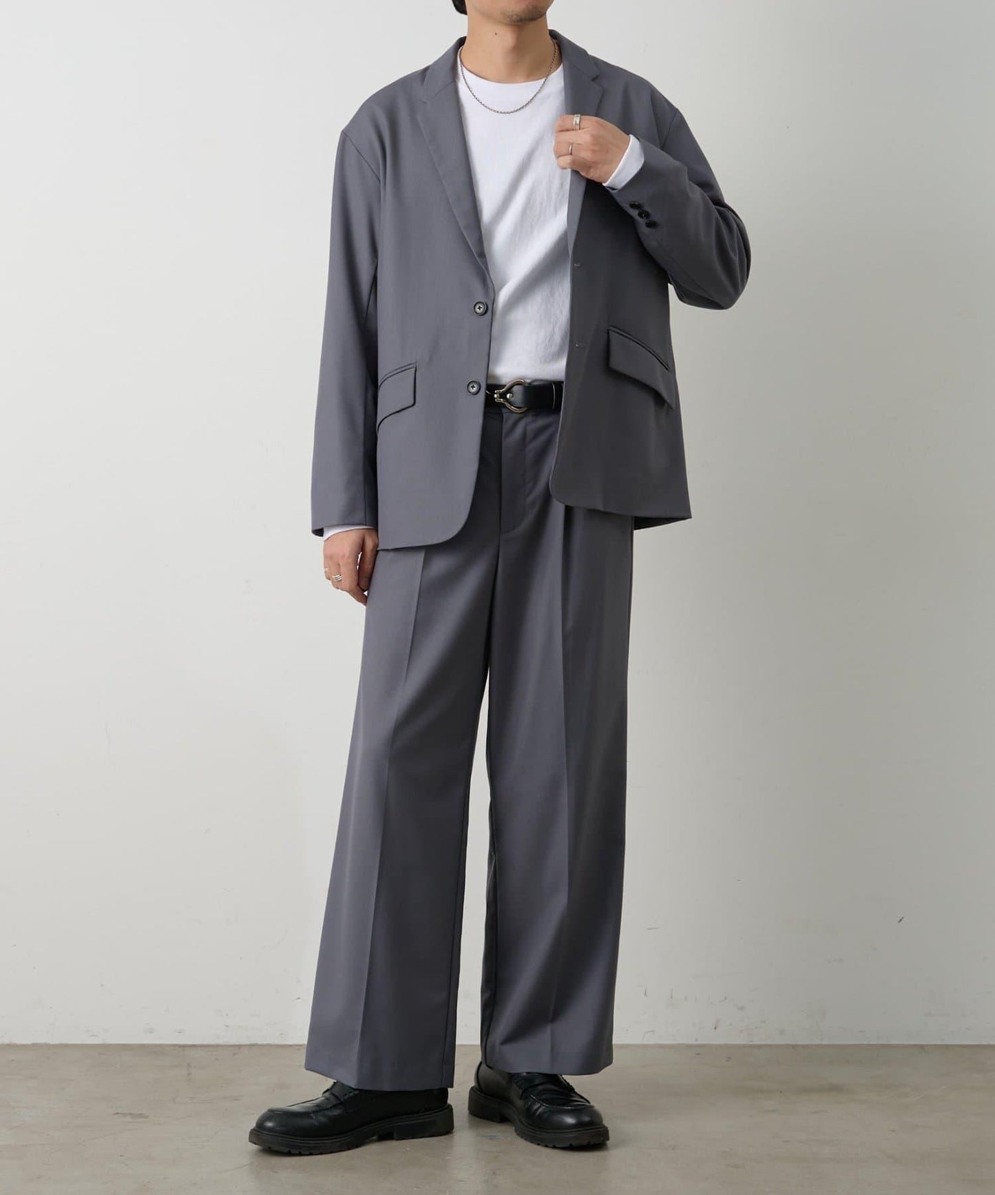 套裝可搭配 舒適斜紋 西裝版型 西裝外套