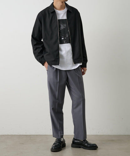 套裝可搭配 舒適斜紋 錐形 西褲