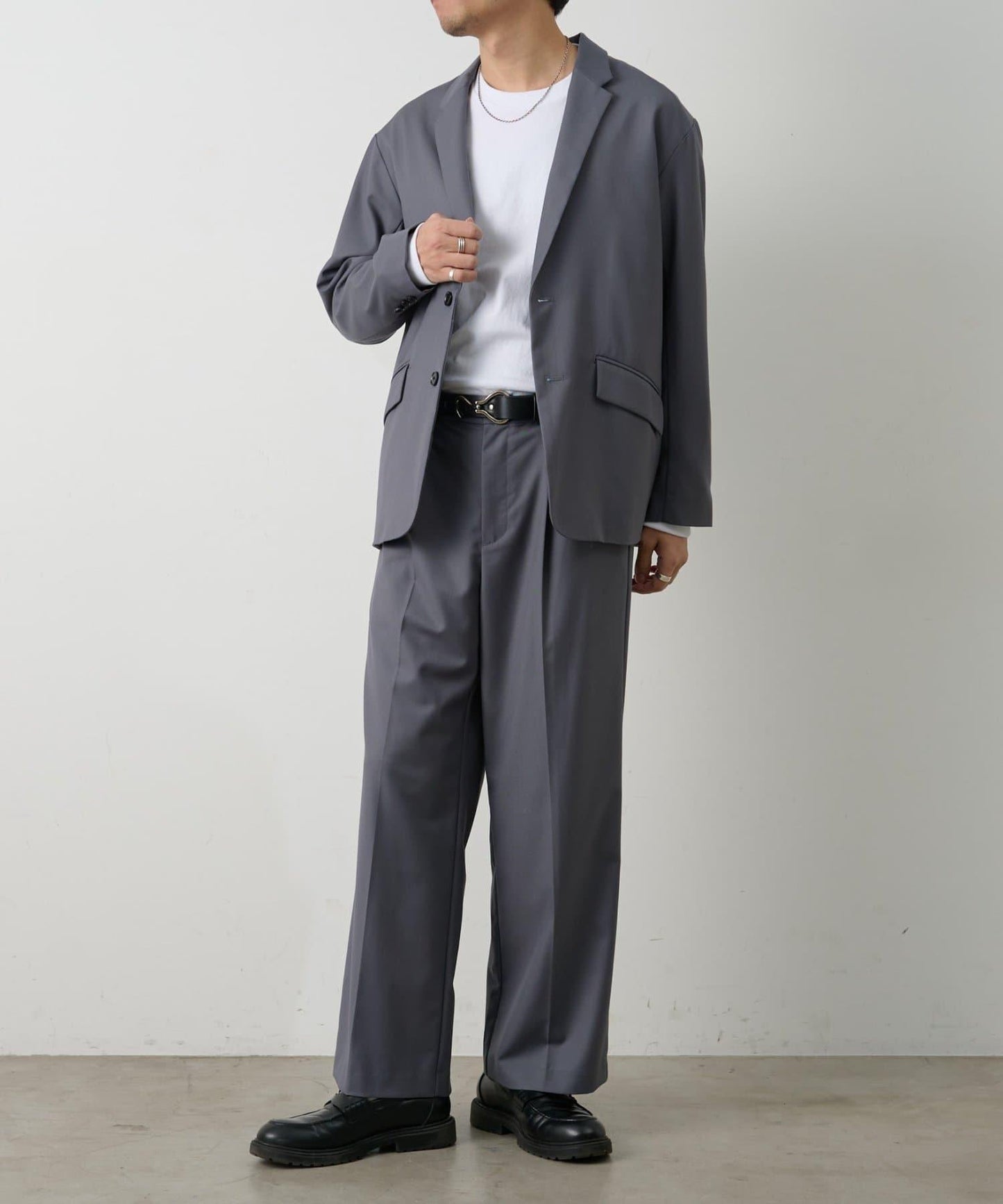 套裝可搭配 舒適斜紋 西裝版型 西裝外套