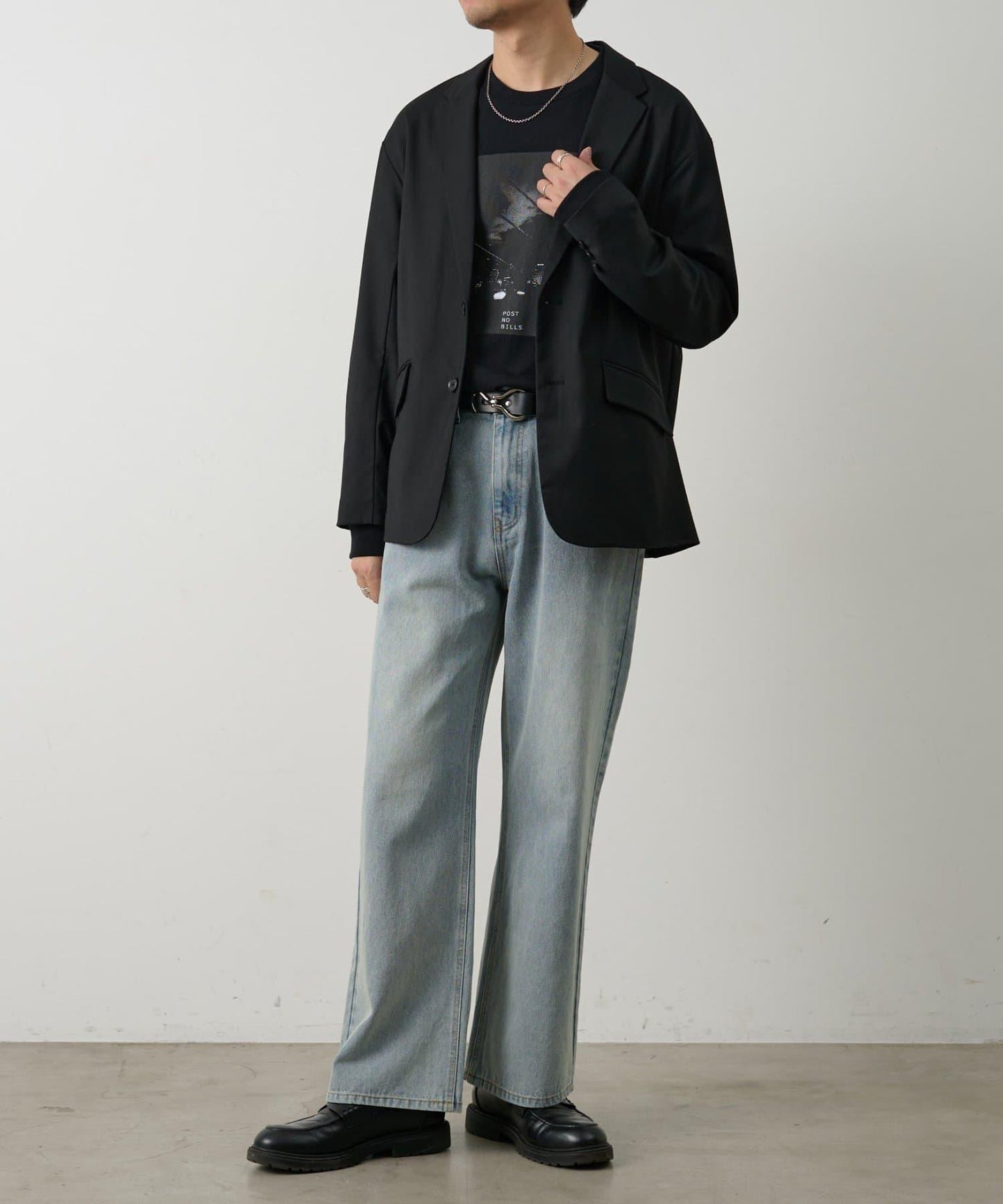 套裝可搭配 舒適斜紋 西裝版型 西裝外套