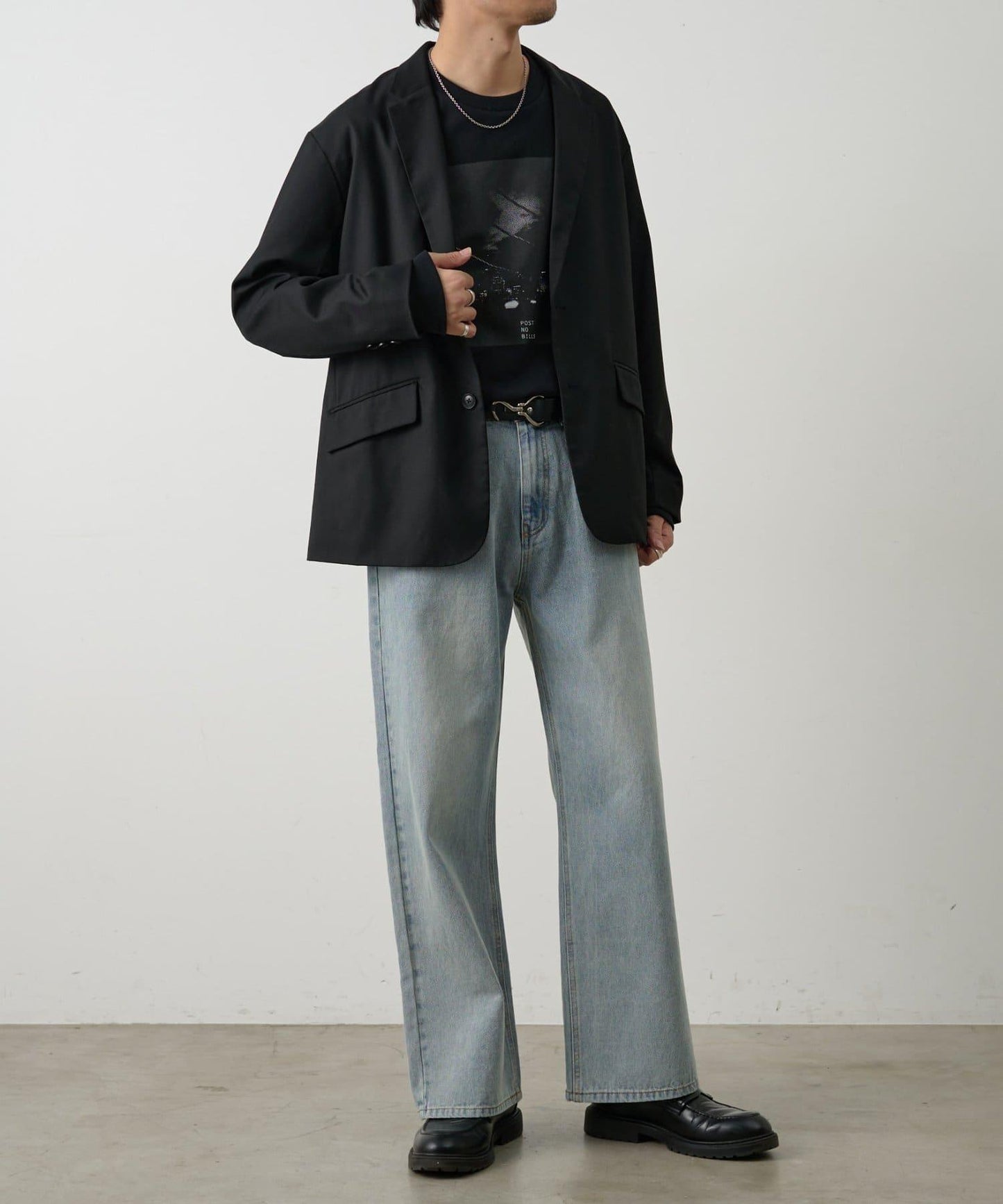 套裝可搭配 舒適斜紋 西裝版型 西裝外套