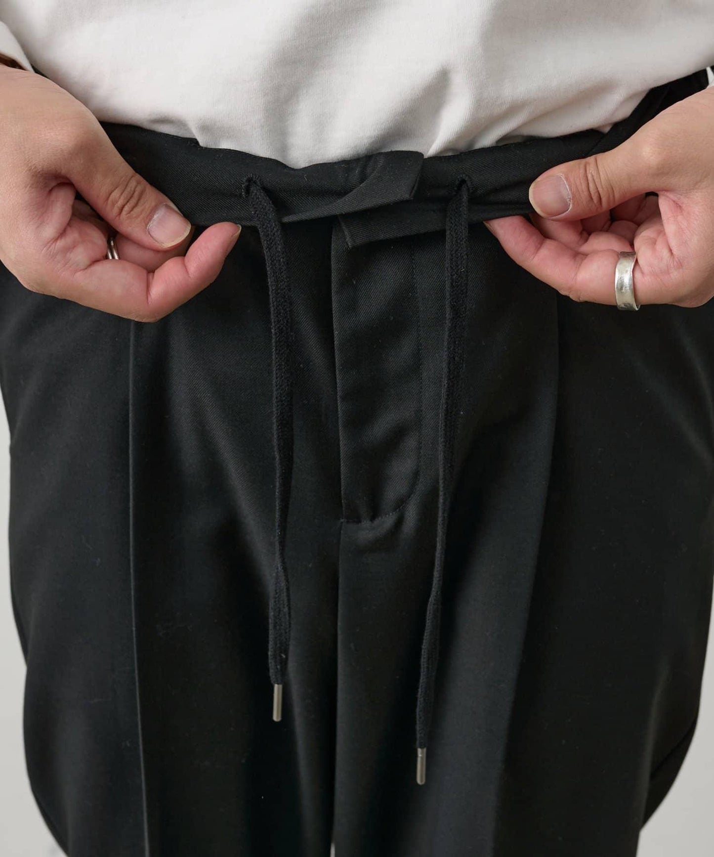 套裝可搭配 舒適斜紋 錐形 西褲