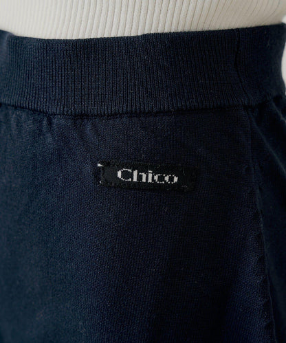 疊搭設計 針織短褲