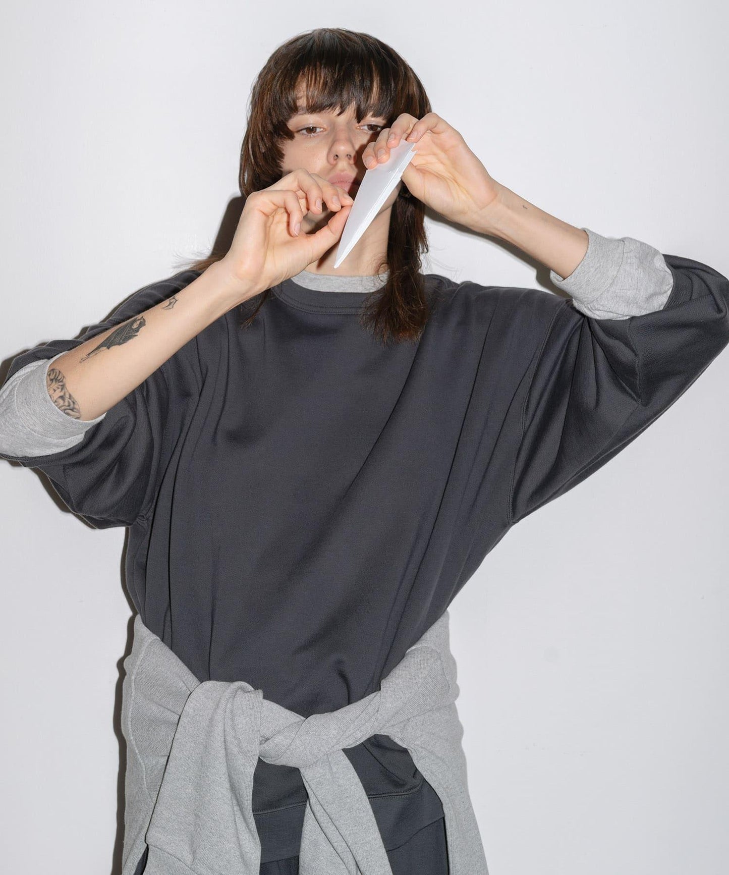 dDdDdDd LUX STANDARD CREW SWEAT