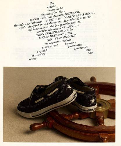 NEXUSVII.×CONVERSE ONE STAR HS D / NX