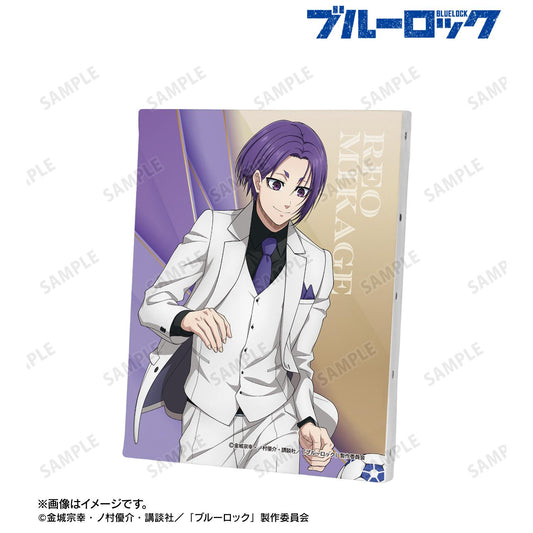 ブルーロック（藍色監獄） 第二彈 御影玲王 帆布畫板 描き下ろし スーツモデルver. F0號