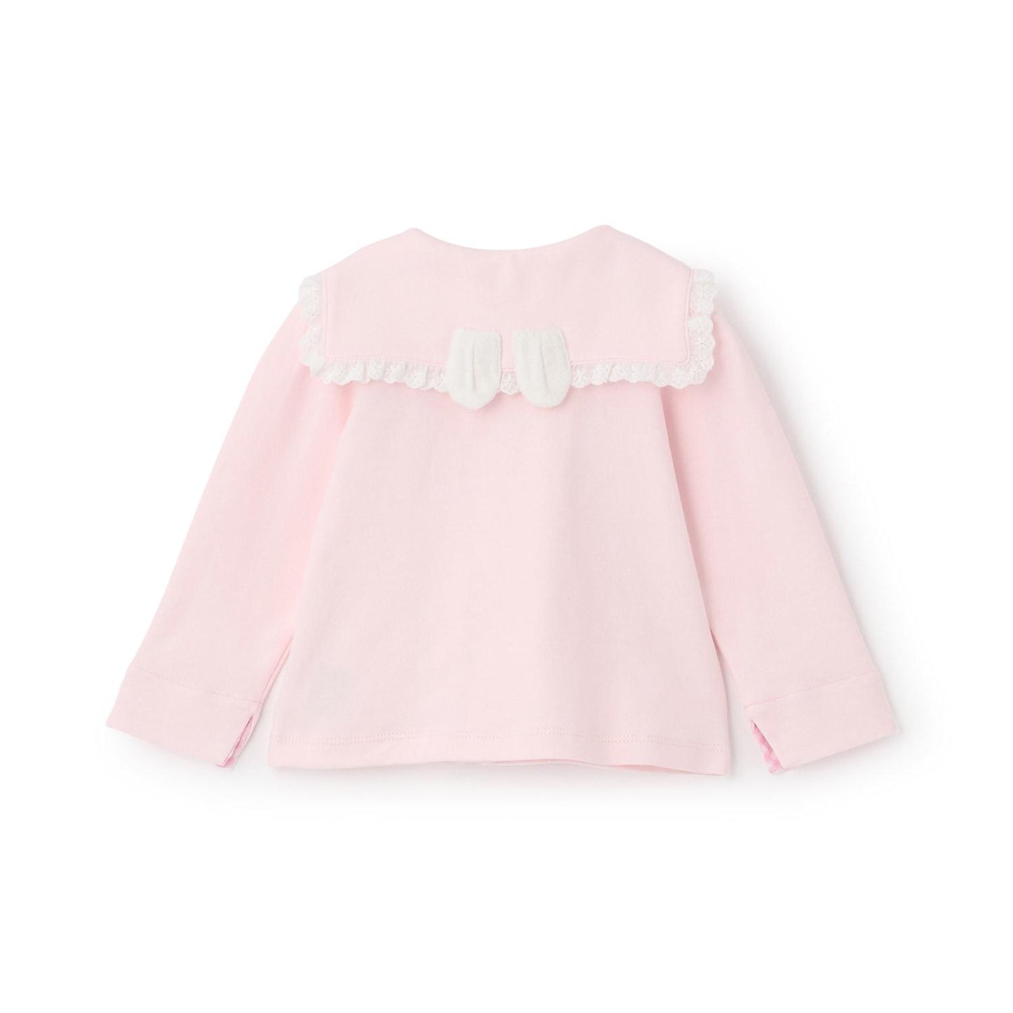 兔耳水手領 長袖 針織開衫