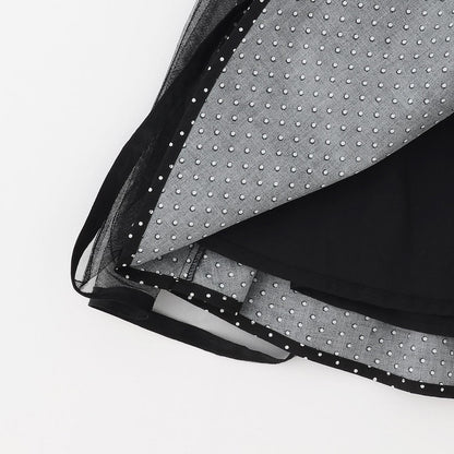 揹帶裙長袖T恤套裝