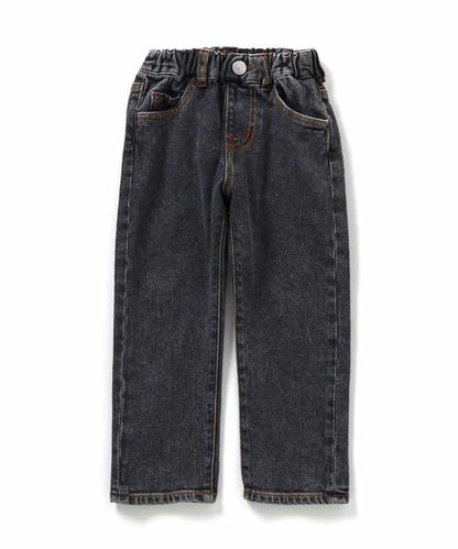 基礎款 全長 直筒 牛仔面料 牛仔褲