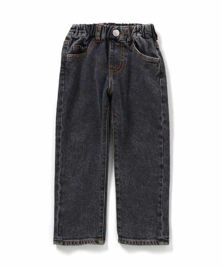 基礎款 全長 直筒 牛仔面料 牛仔褲