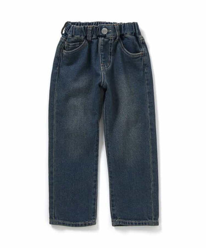 基礎款 全長 直筒 牛仔面料 牛仔褲