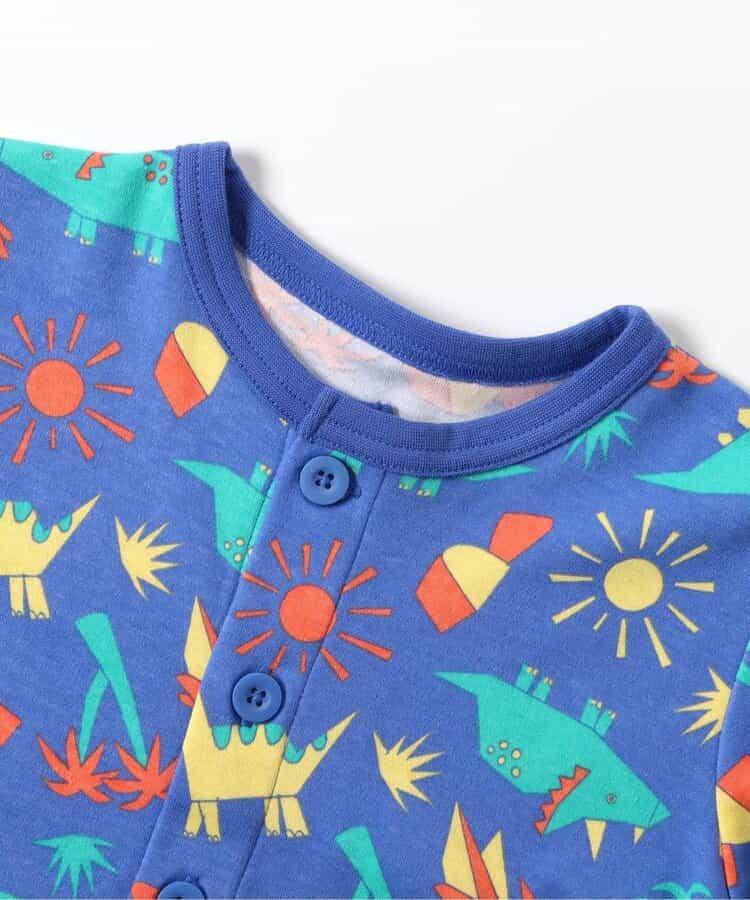 恐龍圖案 前開門 BOYS睡衣