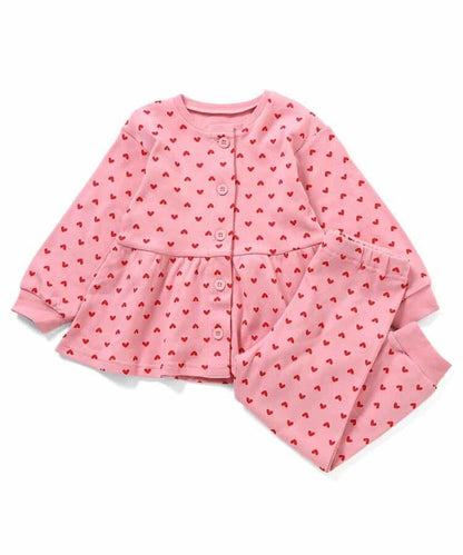 心形前開 GIRLS 睡衣