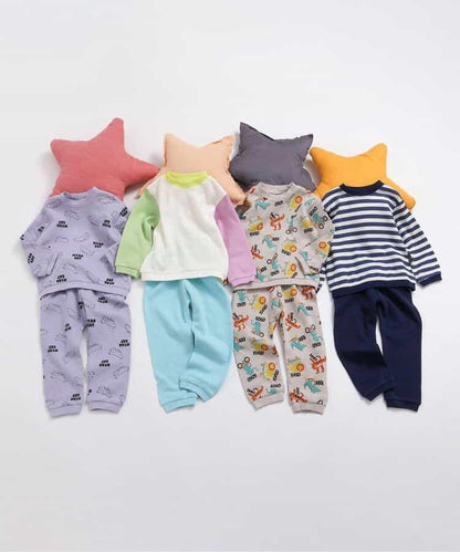 華夫格套頭睡衣