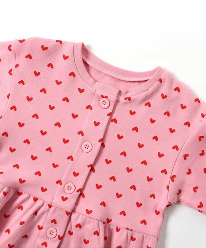 心形前開 GIRLS 睡衣