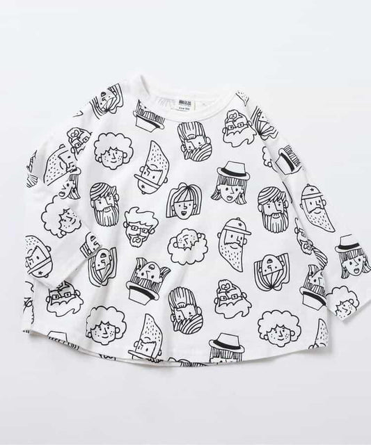 搞怪通版印花T恤