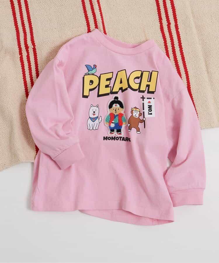 故事圖案毛巾繡貼章 長袖T恤