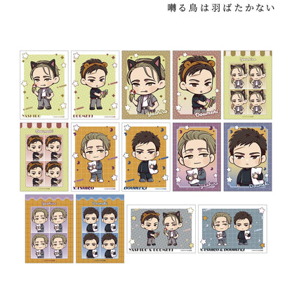 《鳴鳥不飛》（鳴鳥不飛） 小Q版主題樂園&睡衣ver系列 寫真卡 完整BOX（14包入）