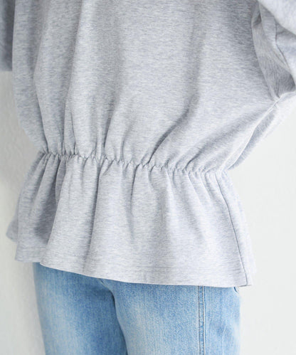 V領荷葉擺衛衣 B款