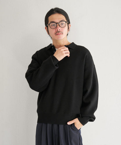 中性 BM 衛衣感針織 POLO衫