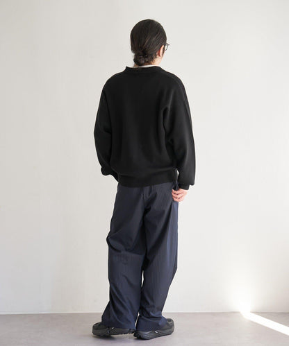 中性 BM 衛衣感針織 POLO衫